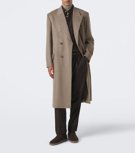 Zegna Chemise en coton et cachemire - Zegna - Modalova