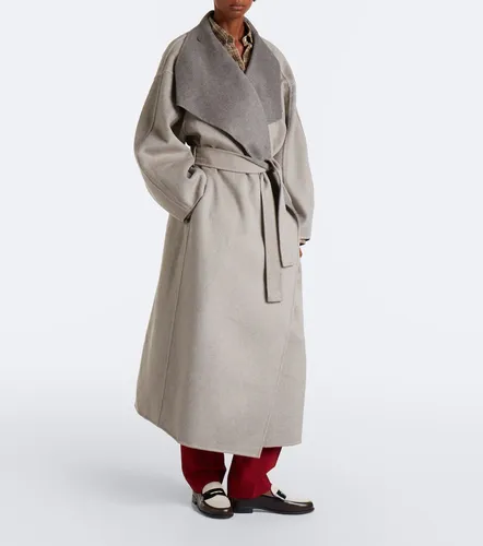 Manteau réversible Leroy en laine mélangée - The Frankie Shop - Modalova