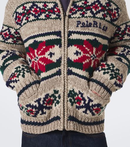 Cardigan en intarsia de laine - Polo Ralph Lauren - Modalova