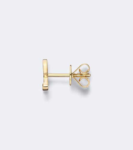 Boucle d'oreille unique Initial Petite R en or 18 ct et diamants - Sophie Bille Brahe - Modalova