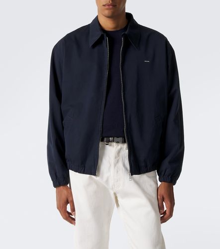 Veste blouson en coton à logo - Prada - Modalova