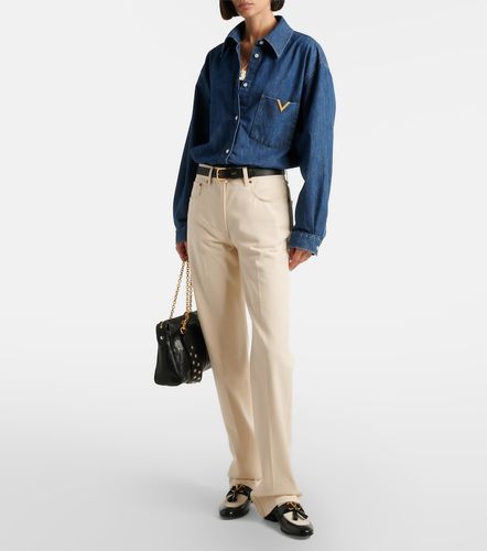 Chemise VGold en chambray - Valentino Garavani - Modalova