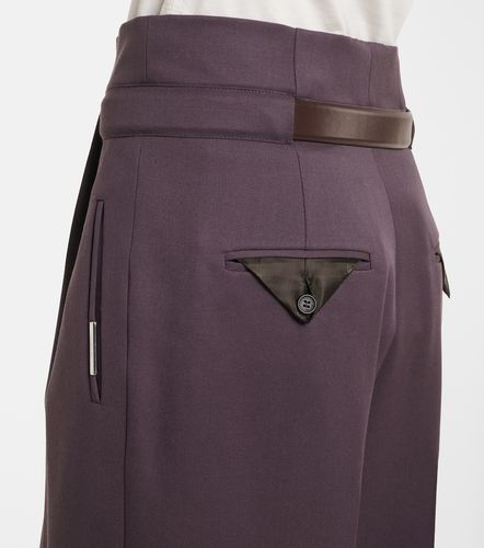 Pantalon ample en laine vierge - The Attico - Modalova