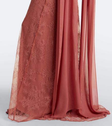 Robe longue Amora en dentelle - De La Vali - Modalova