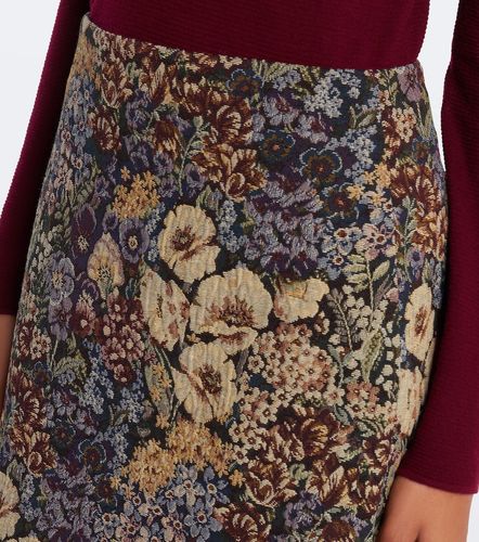 Mini-jupe Ohemia en jacquard à fleurs - Veronica Beard - Modalova
