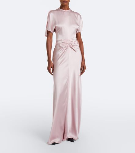 Robe longue Isabella en satin - Victoria Beckham - Modalova