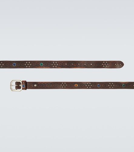 Ceinture Rasco en cuir à ornements - RRL - Modalova