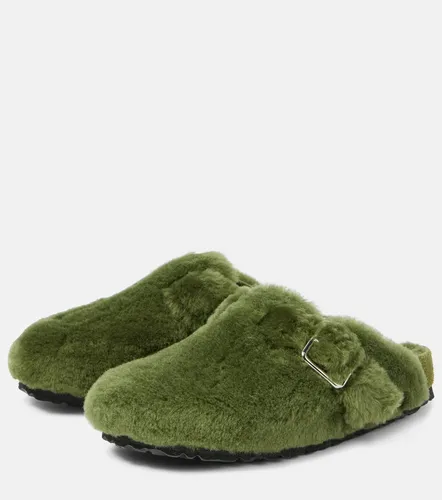 Mules Boston en peau lainée - Birkenstock 1774 - Modalova