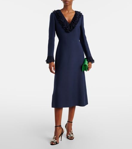 Robe midi en Crêpe Couture - Valentino Garavani - Modalova