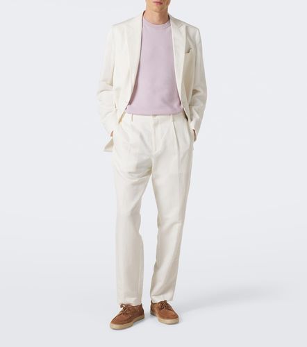 Pantalon de costume en lin et soie - Canali - Modalova