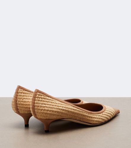 Escarpins Amelia en raphia et daim - Jimmy Choo - Modalova