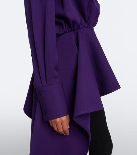 Mugler Blouse asymétrique en laine - Mugler - Modalova
