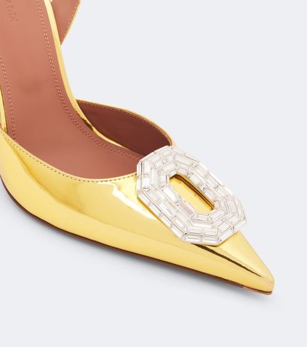 Escarpins slingback Camelia en cuir - Amina Muaddi - Modalova