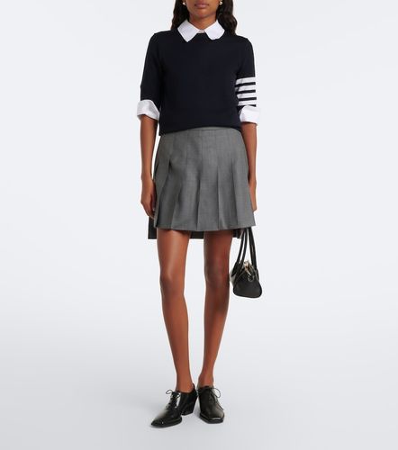 Thom Browne Mini-jupe en laine - Thom Browne - Modalova