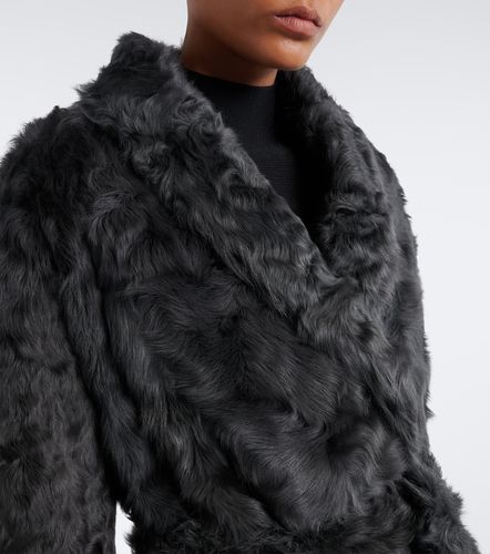 Manteau portefeuille en shearling - Yves Salomon - Modalova