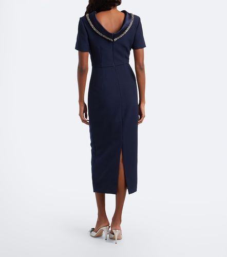 Robe midi à ornements - Roland Mouret - Modalova