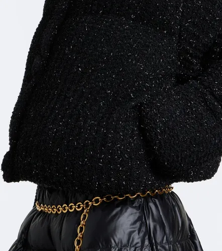 Veste doudoune Almee en lamé - Moncler - Modalova