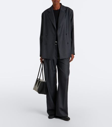 Pantalon ample Sbiru en laine vierge - Loulou de Saison - Modalova