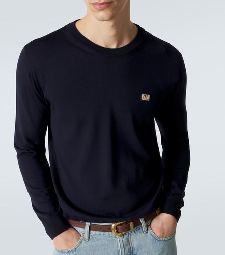 Pull VLogo en laine vierge - Valentino Garavani - Modalova