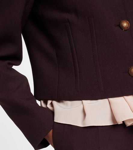 Chloé Veste raccourcie en crêpe de laine vierge - Chloe - Modalova