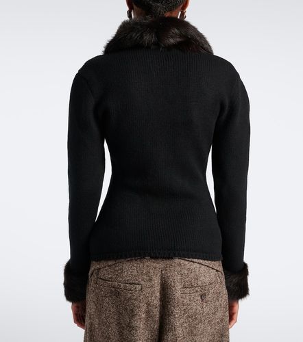 Cardigan en laine et cachemire - Magda Butrym - Modalova
