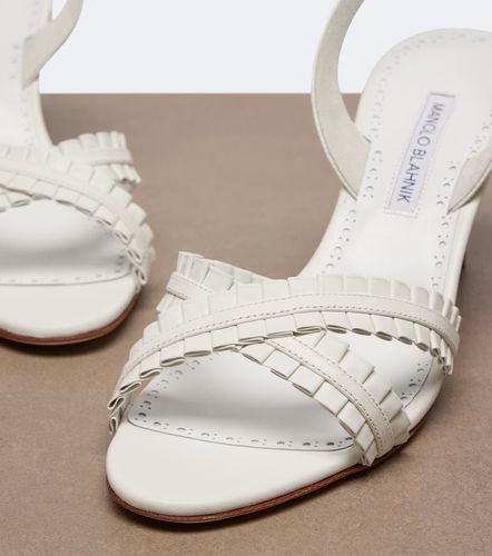 Sandales slingback Volusan en cuir - Manolo Blahnik - Modalova