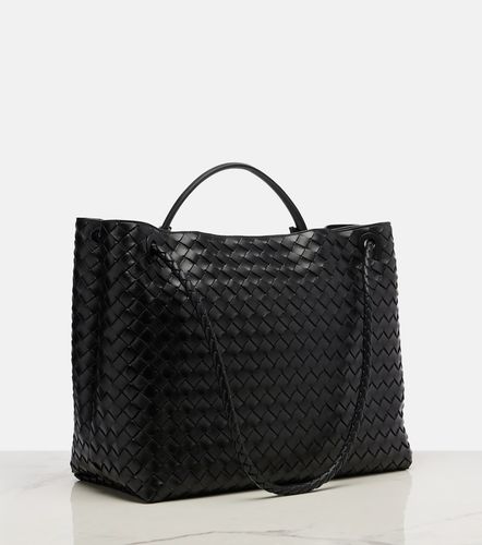Cabas Andiamo Voyager Large en cuir - Bottega Veneta - Modalova