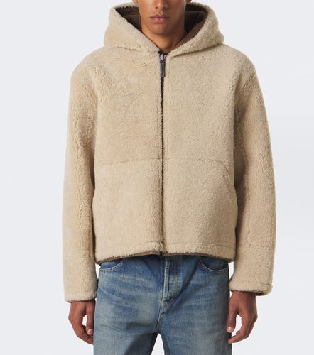 Veste réversible en cuir et shearling - Yves Salomon - Modalova