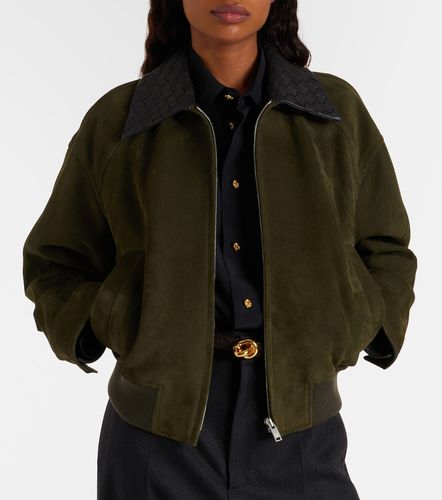 Veste blouson en daim Intrecciato - Bottega Veneta - Modalova