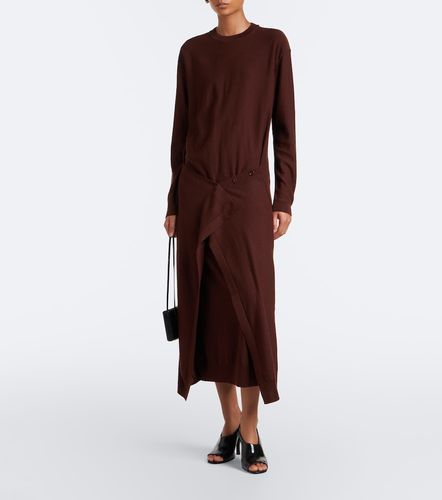 Robe midi en laine mélangée - Lemaire - Modalova