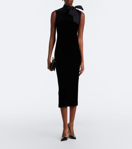 Robe de cocktail en velours - Roland Mouret - Modalova