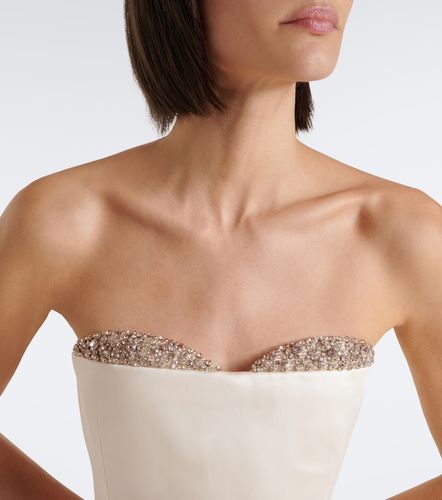 Robe longue bustier Noelie en satin - The New Arrivals Ilkyaz Ozel - Modalova