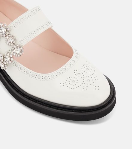 Chaussures plates Viv’ Rangers en cuir - Roger Vivier - Modalova