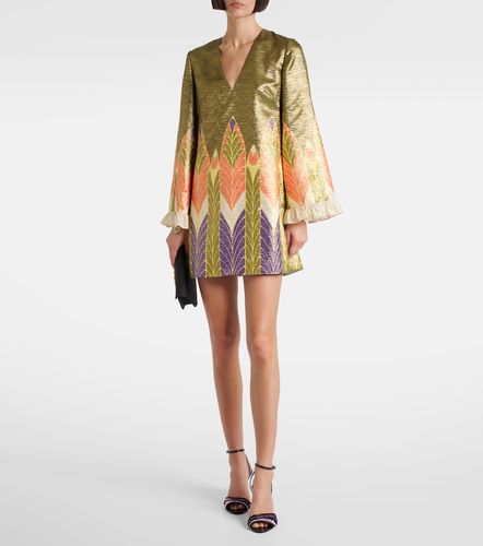 Robe Escape imprimée en soie mélangée - Valentino Garavani - Modalova
