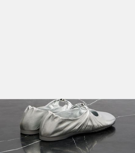 Ballerines Mary Jane Pebble Soft en cuir métallisé - Loewe - Modalova