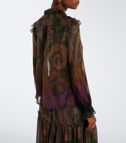 Chemise en soie à motif cachemire - Etro - Modalova