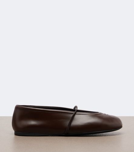 Ballerines Mary Jane en cuir - Miu Miu - Modalova