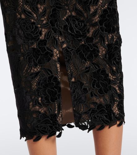 Robe de cocktail en guipure - Carolina Herrera - Modalova