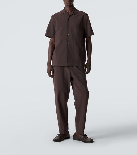 Pantalon droit Selly en soie mélangée - Umit Benan - Modalova
