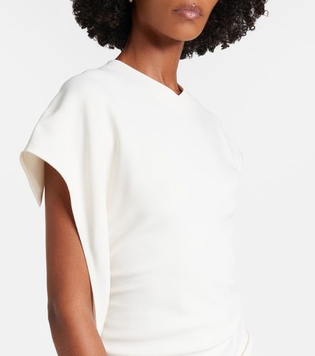 Robe Victoria en satin - Victoria Beckham - Modalova