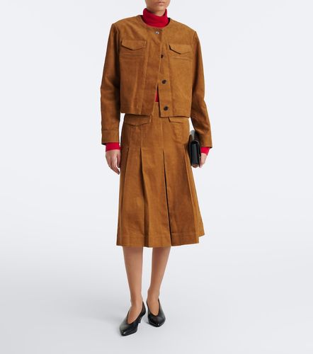 Veste courte en velours côtelé de coton - Tory Burch - Modalova