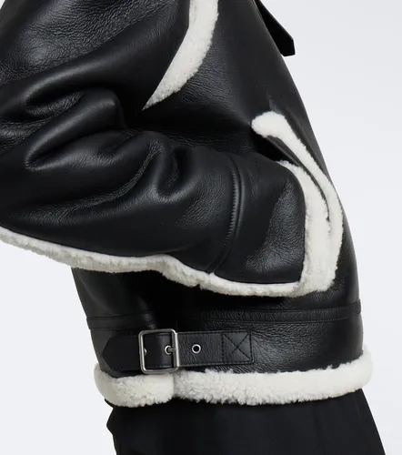 Loewe Veste en cuir et shearling - Loewe - Modalova