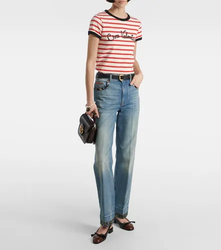 T-shirt Chez Valentino en coton - Valentino Garavani - Modalova