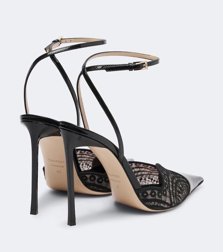 Escarpins en dentelle et cuir verni - Tom Ford - Modalova