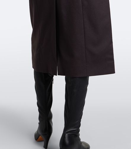 Robe midi en flanelle de laine - Stella McCartney - Modalova