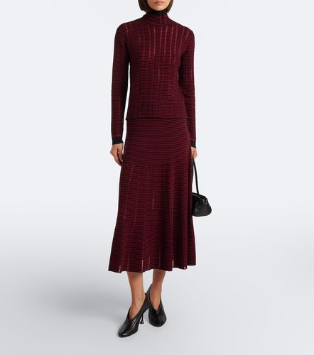 Jupe midi Phyllis en laine et coton - Proenza Schouler - Modalova