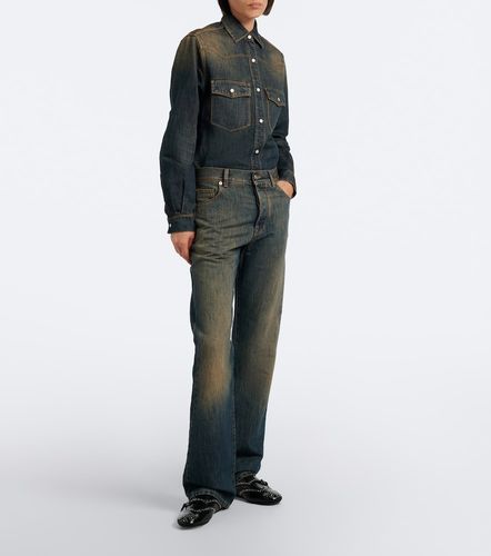 Fendi Jean wide délavé - Fendi - Modalova