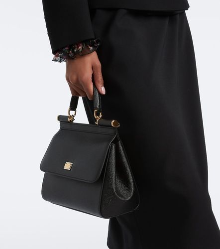 Sac à bandoulière Sicily Small en cuir - Dolce&Gabbana - Modalova