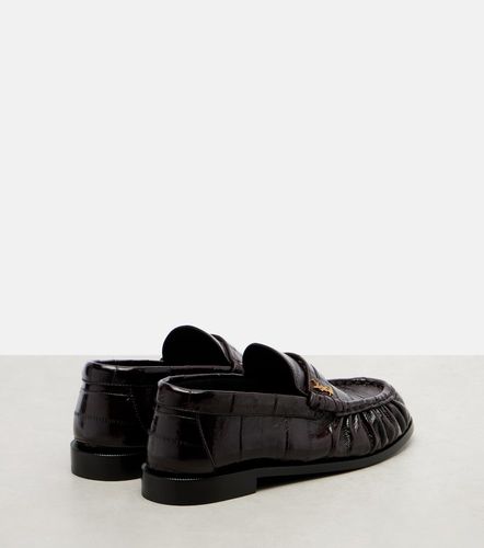 Mocassins en cuir verni - Saint Laurent - Modalova