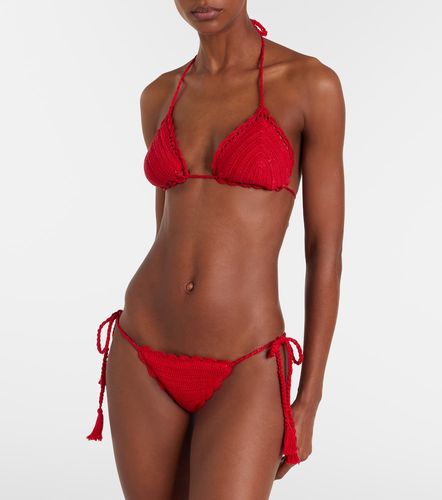 Culotte de bikini en crochet de coton - Anna Kosturova - Modalova
